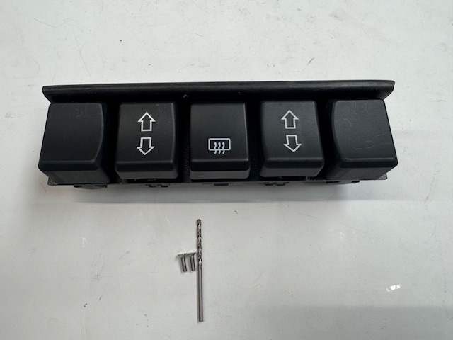 BLACK STAINLESS ALIGNMENT BRACKET incl switch set